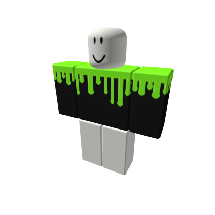 Toxic Slime Drip Hoodie Black Green