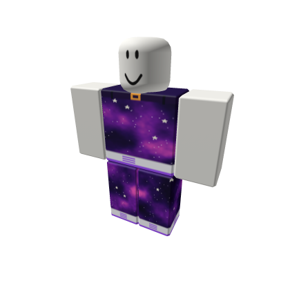 Galaxy Cosmic Space Pants Purple Stars