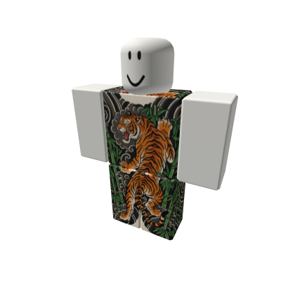 Tora Tiger Irezumi Pants Smoke & Bamboo